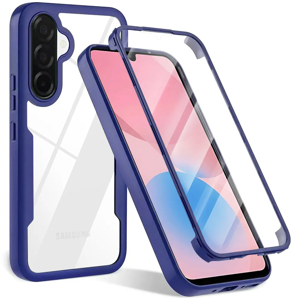 Custodia per Samsung Galaxy A27 5G, Techsuit, ColorVerse 360, Blu - immagine 1