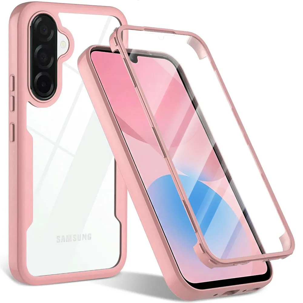 Custodia per Samsung Galaxy A27 5G, Techsuit, ColorVerse 360, Rosa - immagine 1