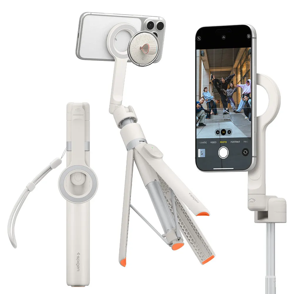 Selfie Stick Bluetooth Spigen S582W, Universale, Beige AMP11373 - immagine 1