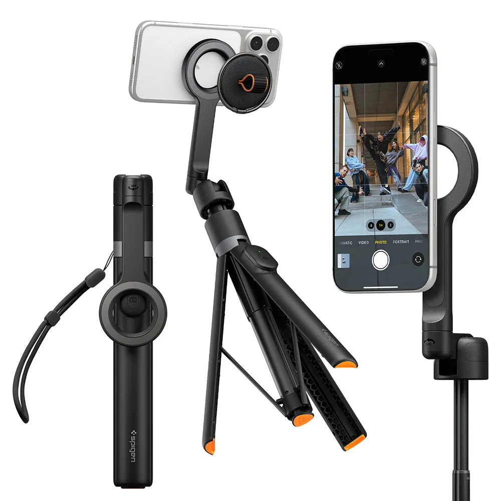 Selfie Stick Bluetooth Spigen S582W, Universale, Nero AMP11372 - immagine 1