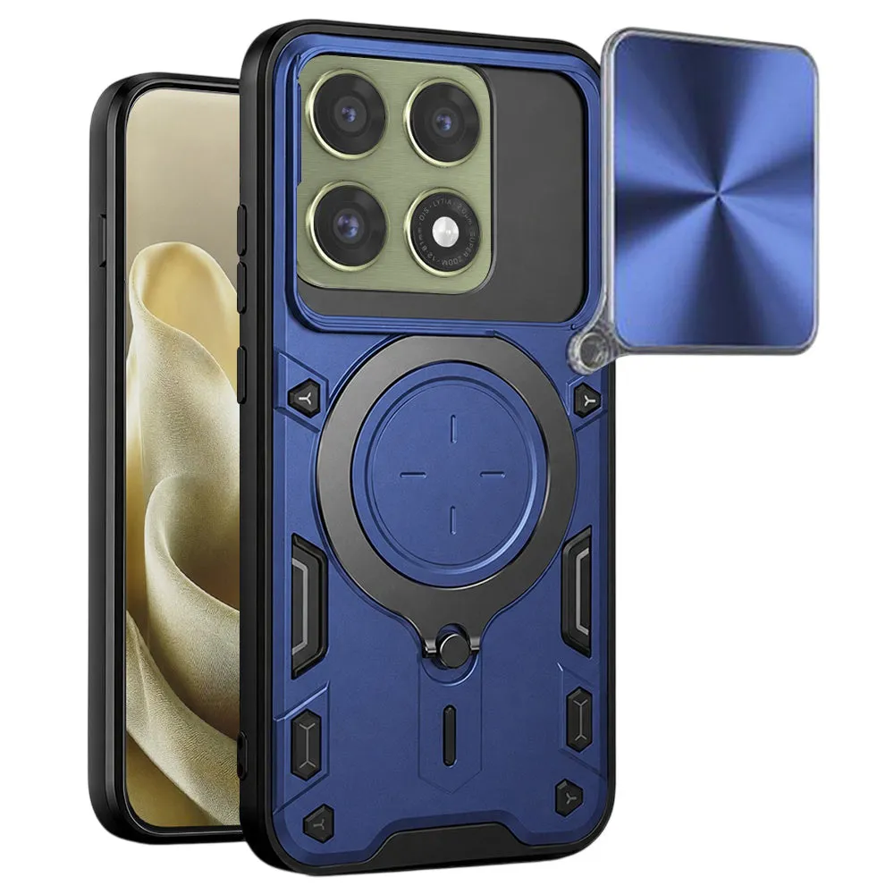 Custodia per Motorola Edge 70 Pro, Techsuit, CamGuard Pro, Blu - immagine 1