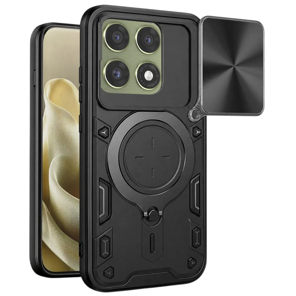 Custodia per Motorola Edge 70 Pro, Techsuit, CamGuard Pro, Nera - immagine 1