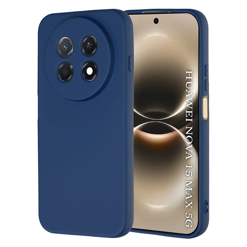 Custodia per Huawei nova 15 Max, Techsuit, SoftFlex, Blu Navy - immagine 1