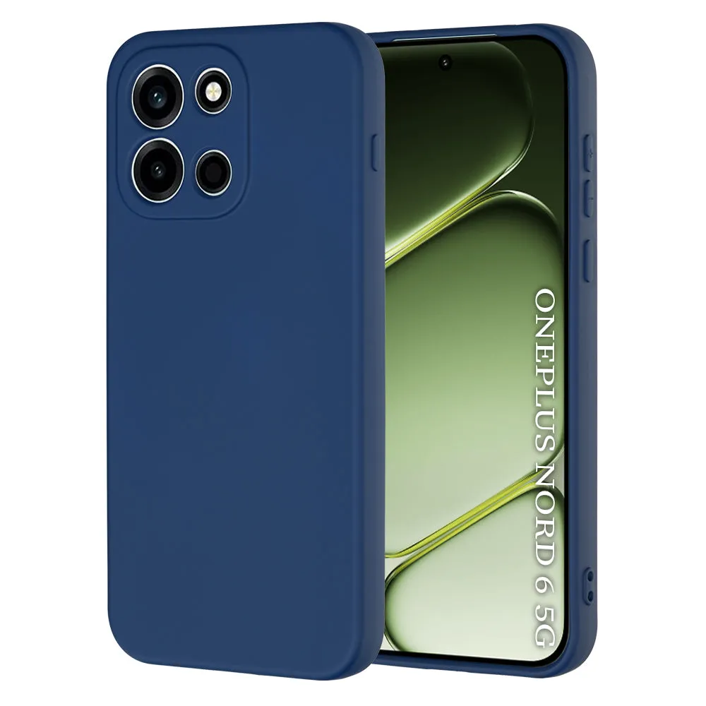 Custodia per OnePlus Nord 6, Techsuit, SoftFlex, Blu scuro - immagine 1