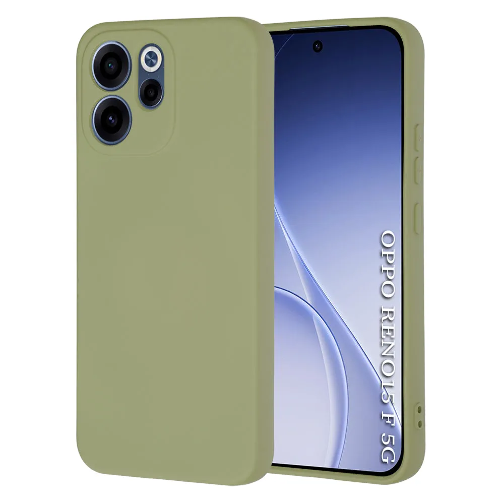 Custodia per Oppo Reno15 FS / Reno15 F, Techsuit, SoftFlex, Matcha - immagine 1