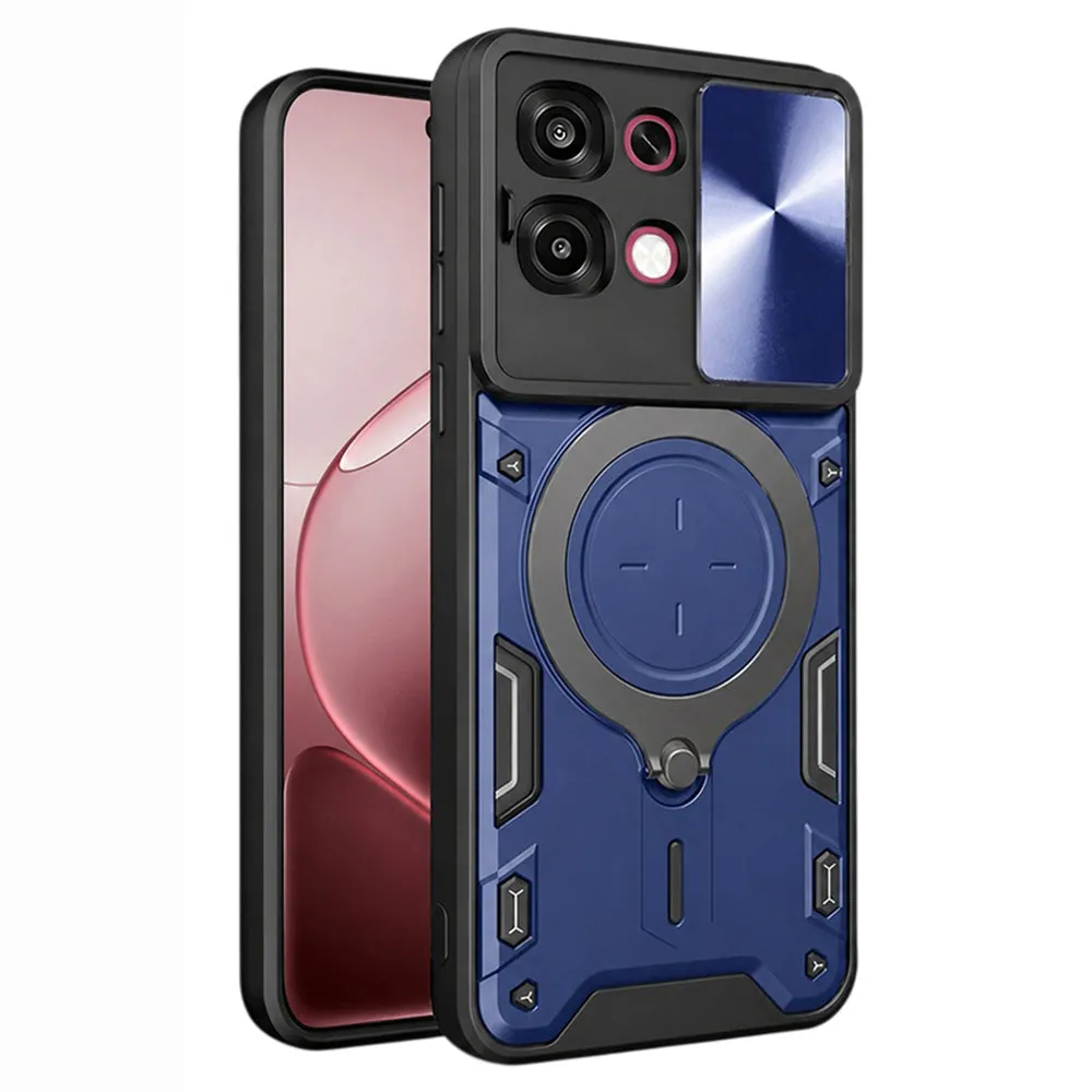 Custodia per Oppo A6 Pro 5G / A6 Pro 4G, Techsuit, CamGuard Pro, Blu - immagine 1