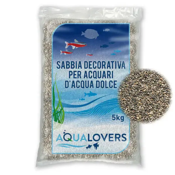 Sabbia decorativa per acquari d'acqua dolce Quarzo Aqualovers Quarzo 5 kg - immagine 1