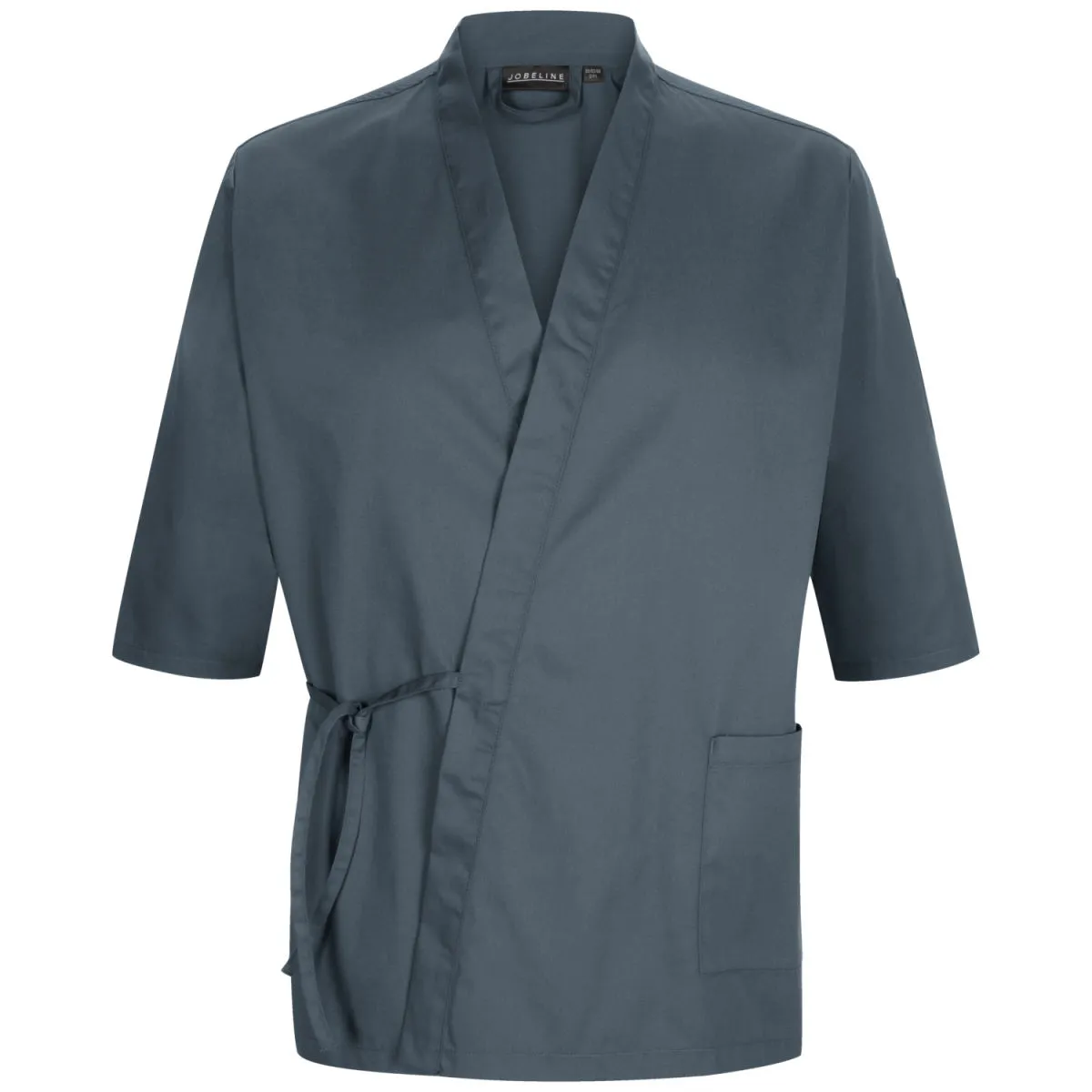JOBELINE Giacca da cuoco giapponese Yuki; Taglia 64; grigio/blu - immagine 1