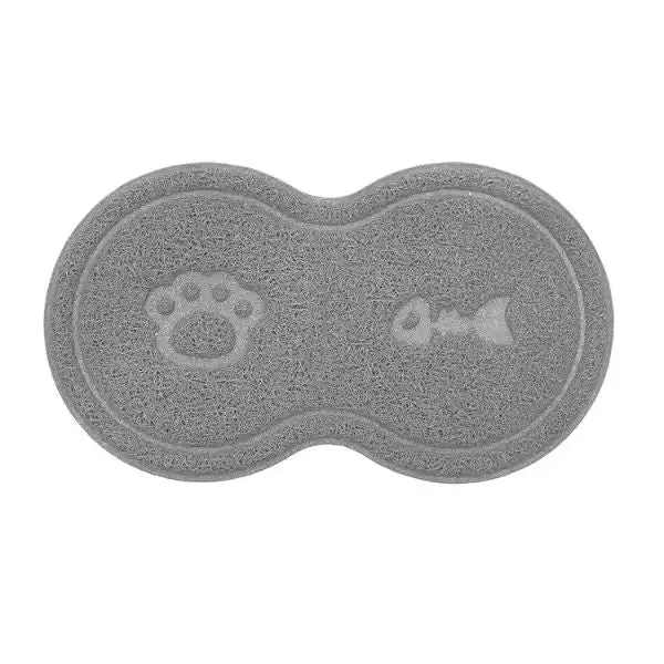 Tappetino sottociotola in pvc PetUp Grigio 46 x 26 cm - immagine 1