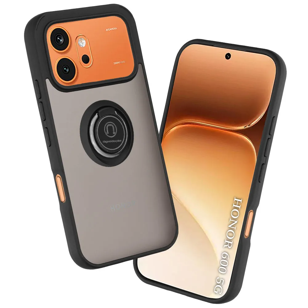 Custodia per Honor 600 Pro / 600, Techsuit, Glinth, Nera - immagine 1