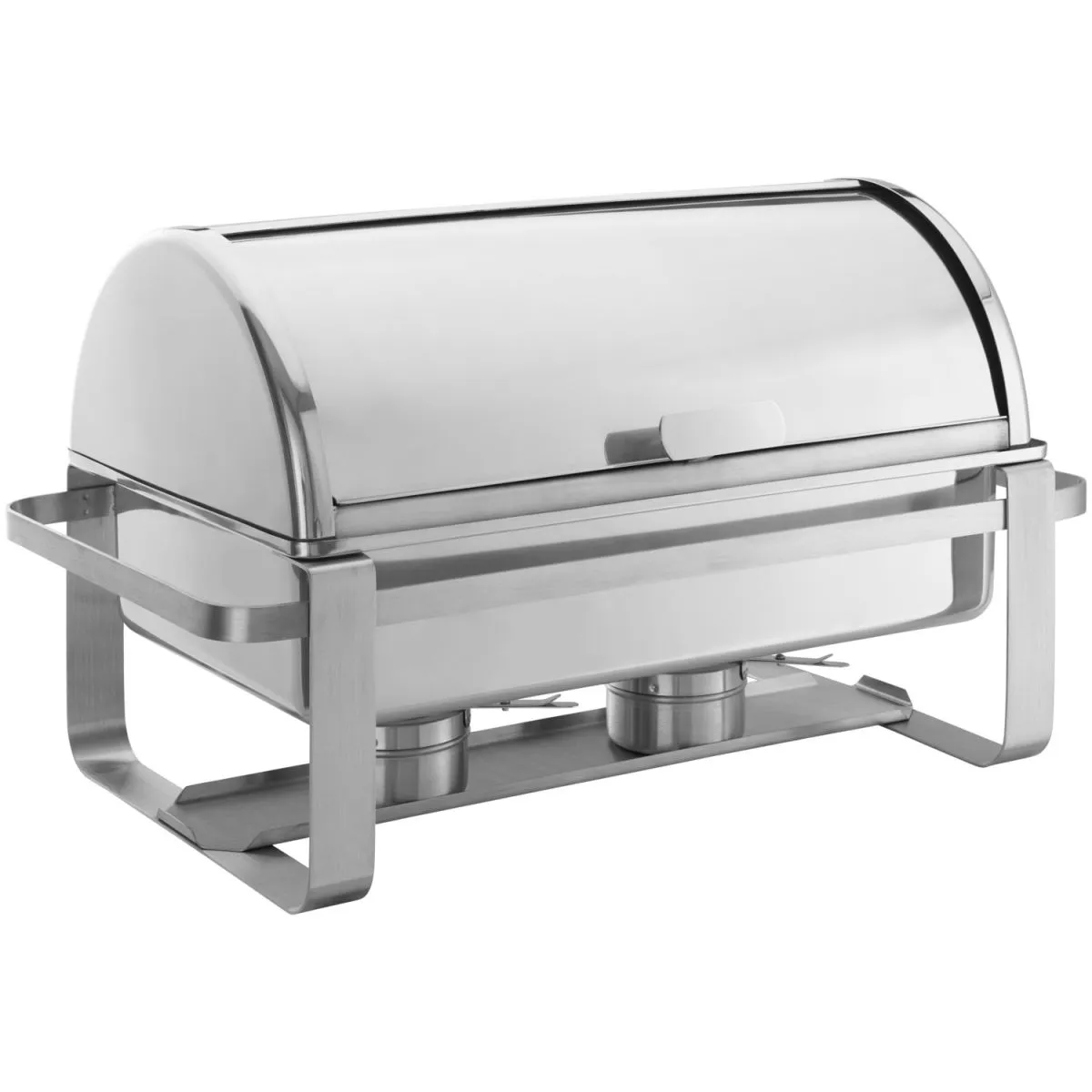 VEGA Chafing Dish Berkley GN 1/1; GN 1/1, 9000 ml, 63.5x35.5x37 cm (LxPxH); argento; rettangolare - immagine 1