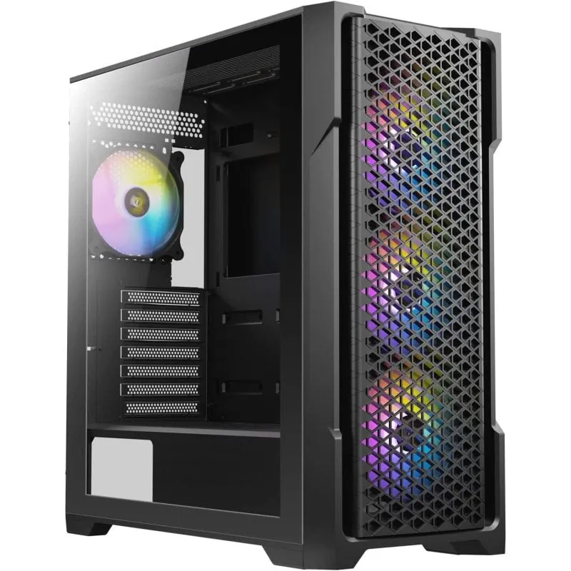 Antec AX90 RGB Midi Tower in vetro temperato USB 3.0 Nero - immagine 1