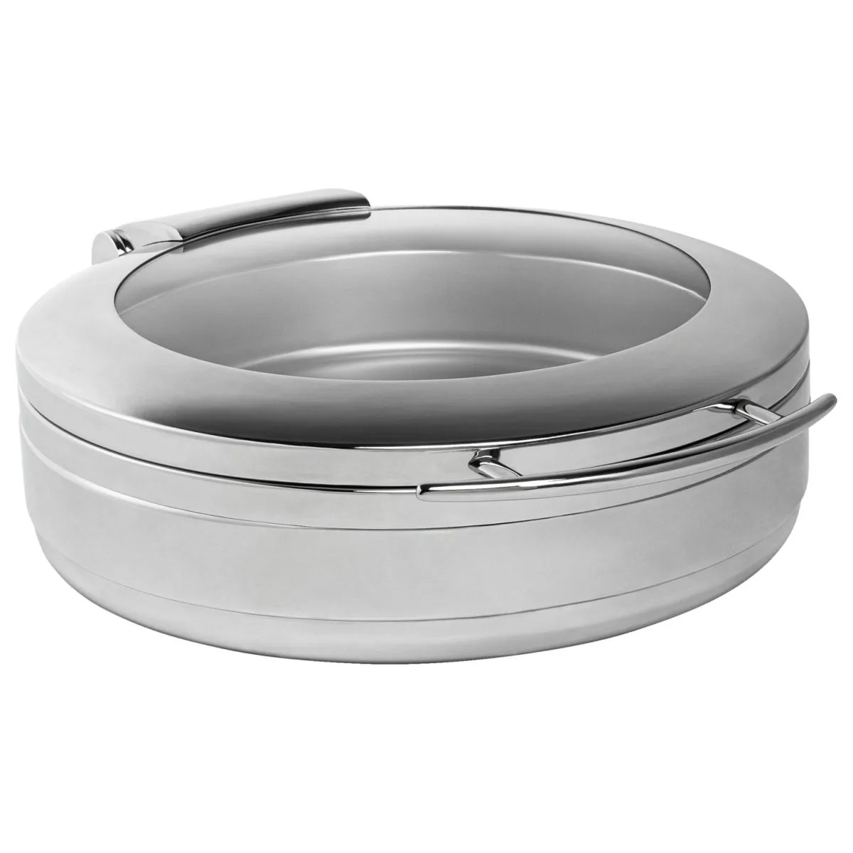 VEGA Chafing Dish Fenton rotondo; 6000 ml, 44x54x16 cm (LxPxH); argento; rotonda - immagine 1