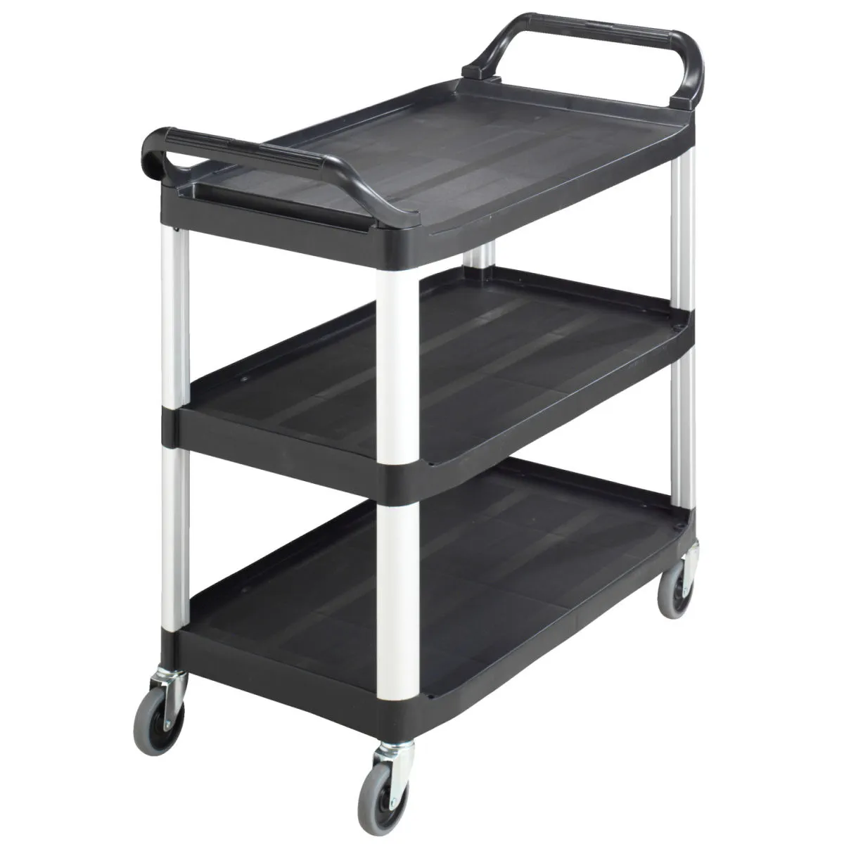 PULSIVA Carrello di servizio Perfect Junior; 82.5x41x85 cm (LxPxH); nero/grigio - immagine 1