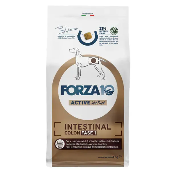 Forza10 Active Cane Intestinal Colon Fase 1 4 kg - Croccantini per cani - immagine 1