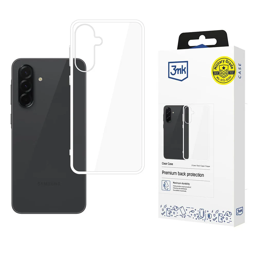 Custodia per Samsung Galaxy A37 5G, 3MK, Clear, Trasparente - immagine 1