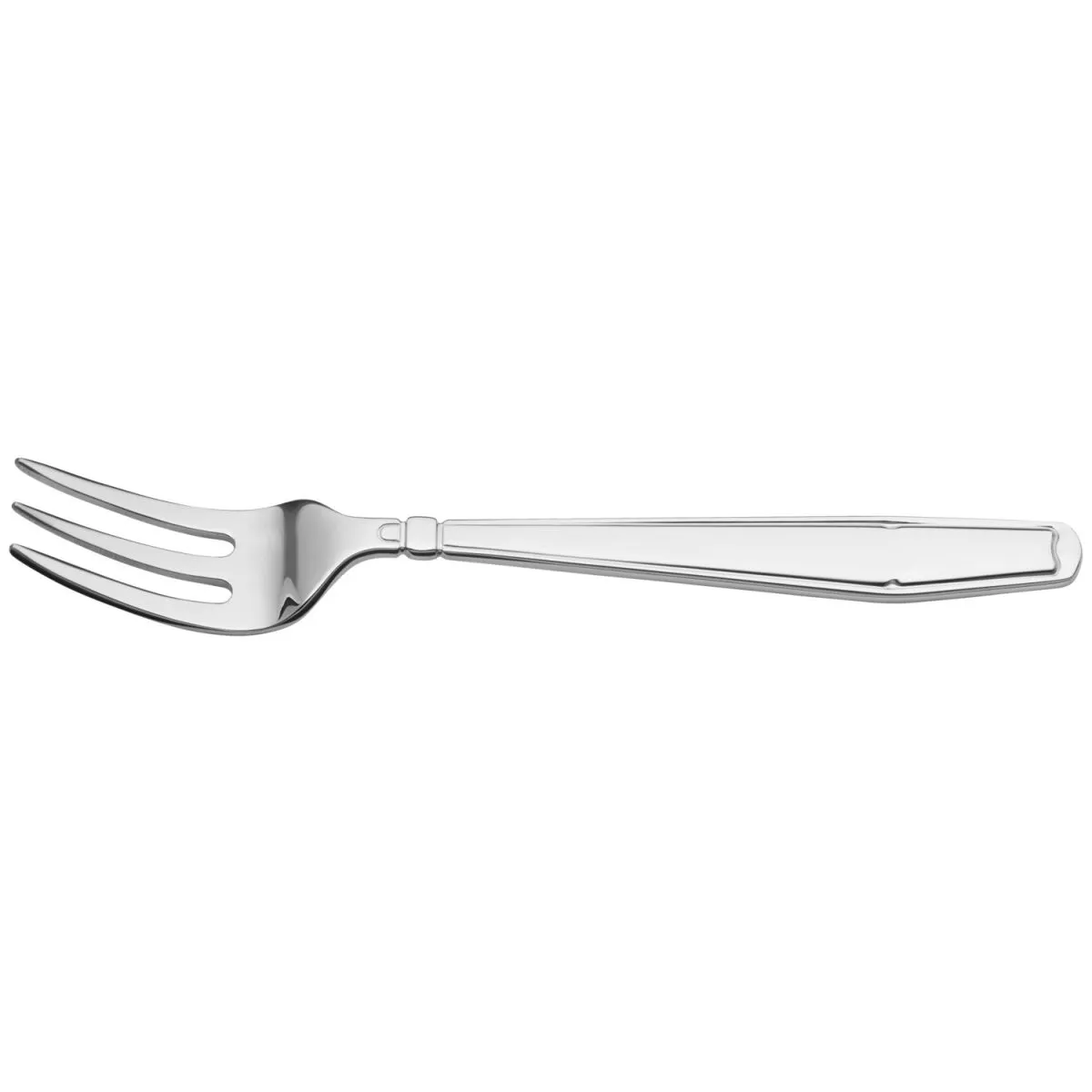 12x VEGA Forchetta dolce Leeds; 14.7 cm (L); argento, manico argento; 12 pz. / Pacco - immagine 1