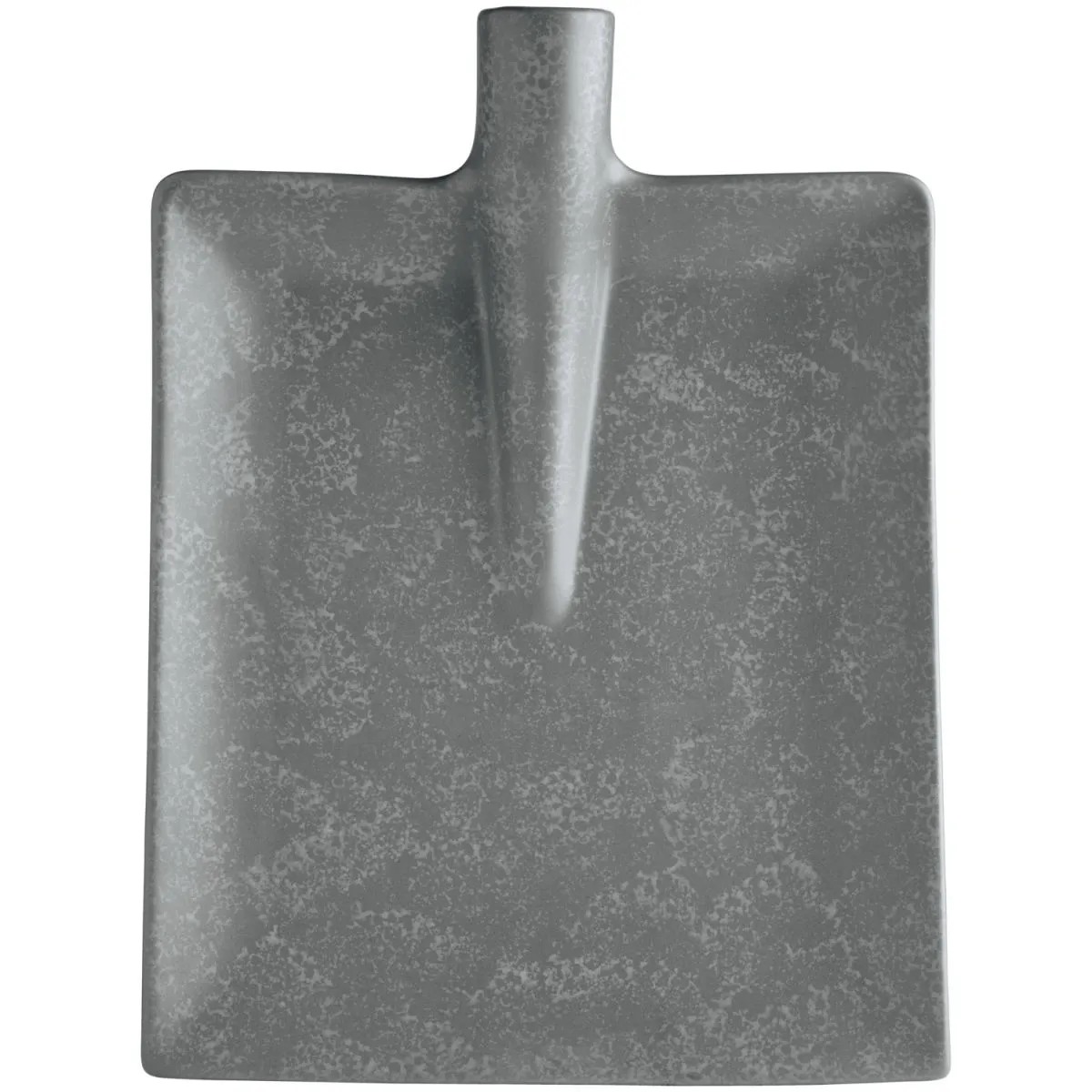 2x VEGA Piatto a forma di badile Kelda; 25.5x21.8x2.5 cm (LxLxH); antracite; rettangolare; 2 pz. / Pacco - immagine 1