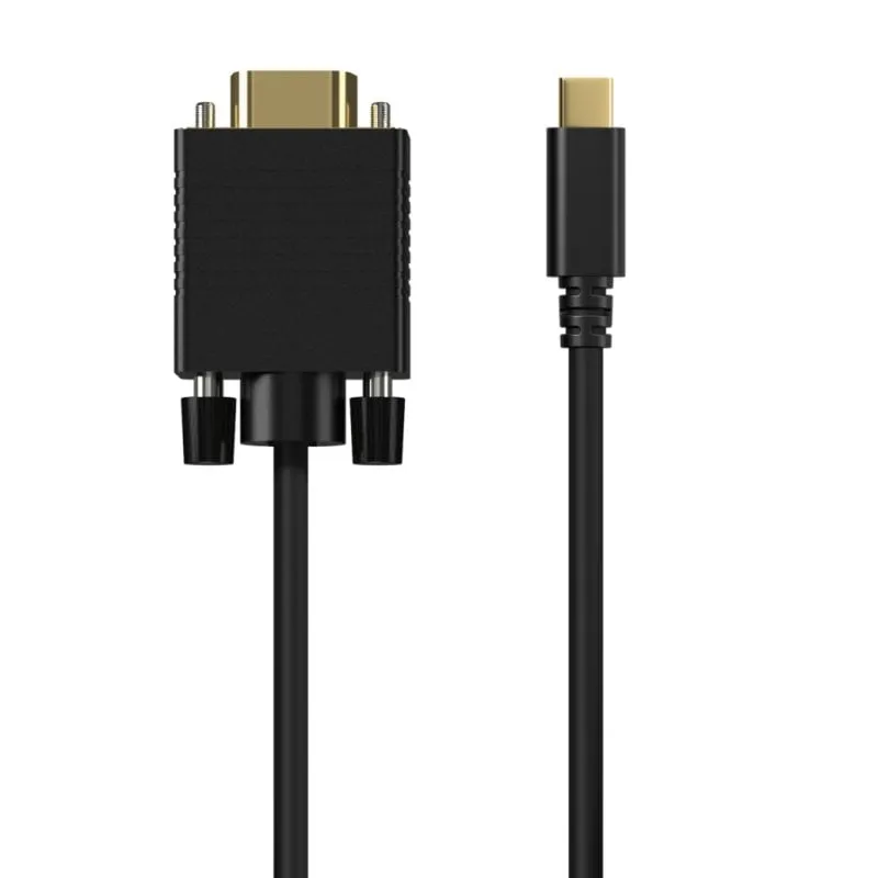 Aisens A109-0693 Cavo convertitore USB-C maschio a VGA maschio 1,8 m Nero - immagine 1