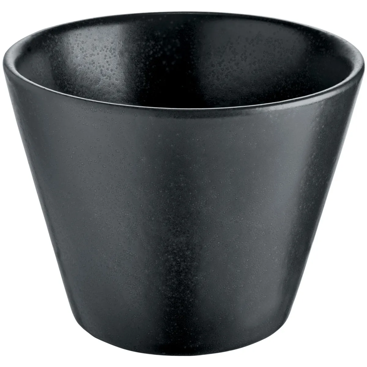6x VEGA Ciotola Masca conico; 230 ml, 9x7 cm (ØxH); nero; conica; 6 pz. / Pacco - immagine 1