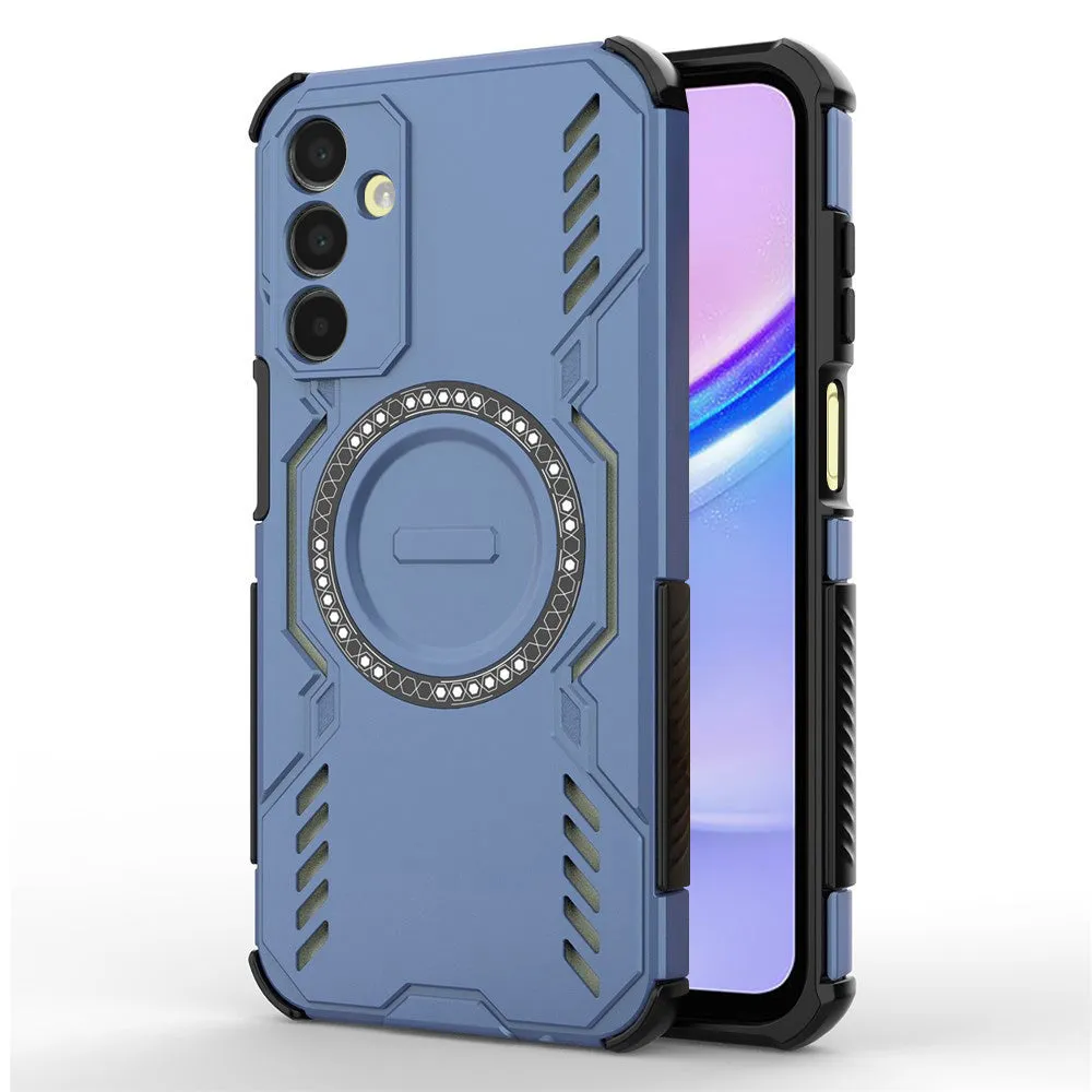 Custodia MagSafe per Samsung Galaxy A15 5G A156 / A15 A155, Techsuit, ArmorMag, Blu - immagine 1