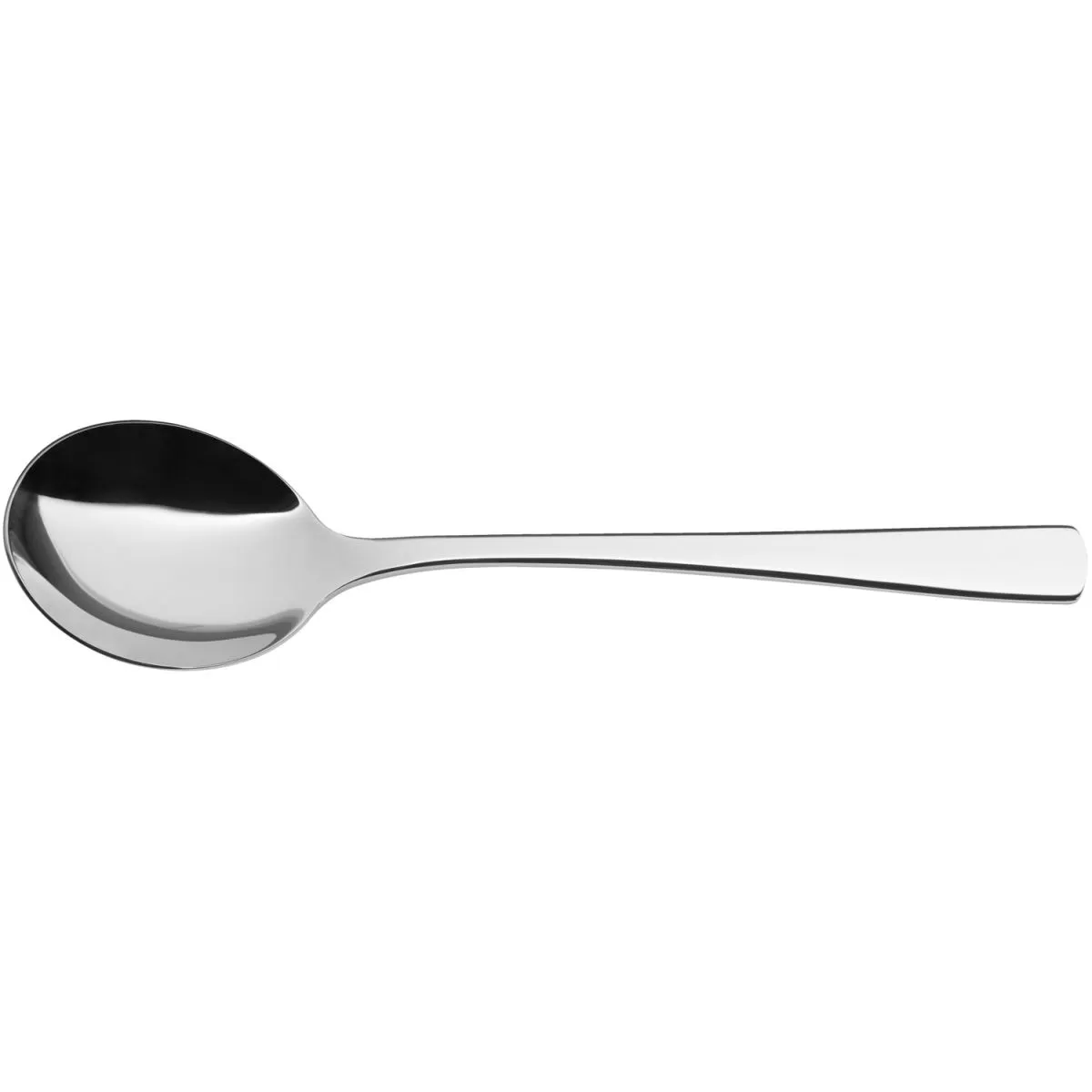 12x VEGA Cucchiaio per tazza Madrid; 18 cm (L); argento, manico argento; 12 pz. / Pacco - immagine 1
