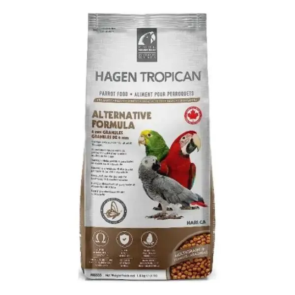 Hagen Hari Tropican Alternative Formula in granuli 1,8 kg (scadenza: 13/03/2027) - Mangime per uccelli - immagine 1