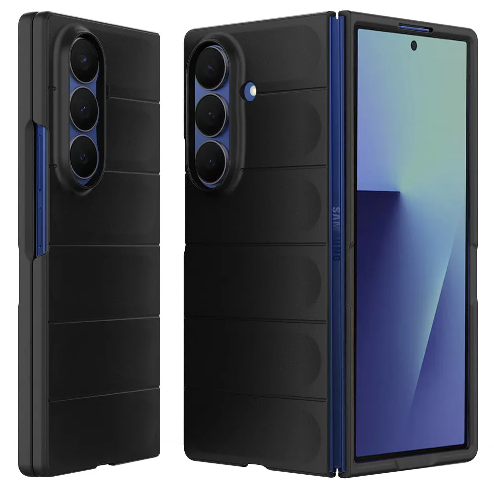 Custodia per Samsung Galaxy Z Fold7 F966, Techsuit, Magic Shield, Nera - immagine 1