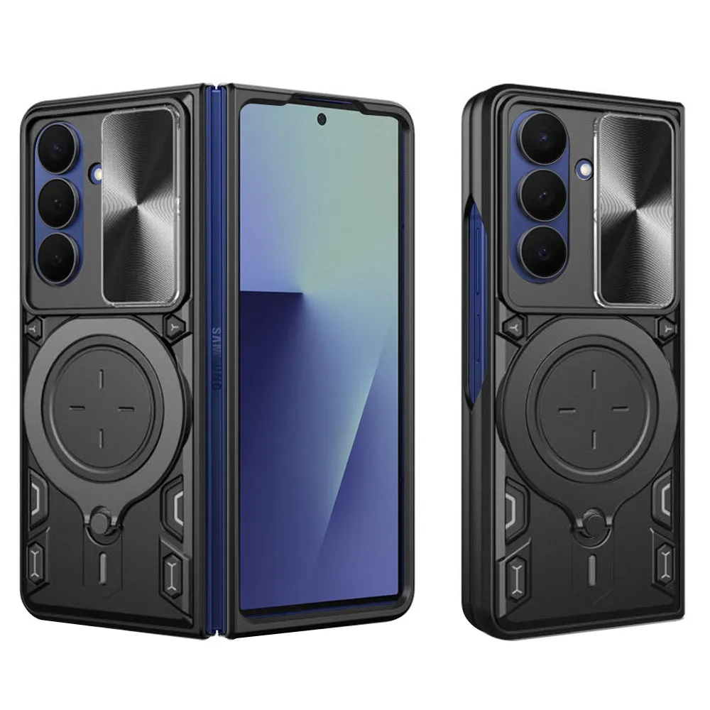 Custodia per Samsung Galaxy Z Fold7 F966, Techsuit, CamGuard Pro, Nera - immagine 1