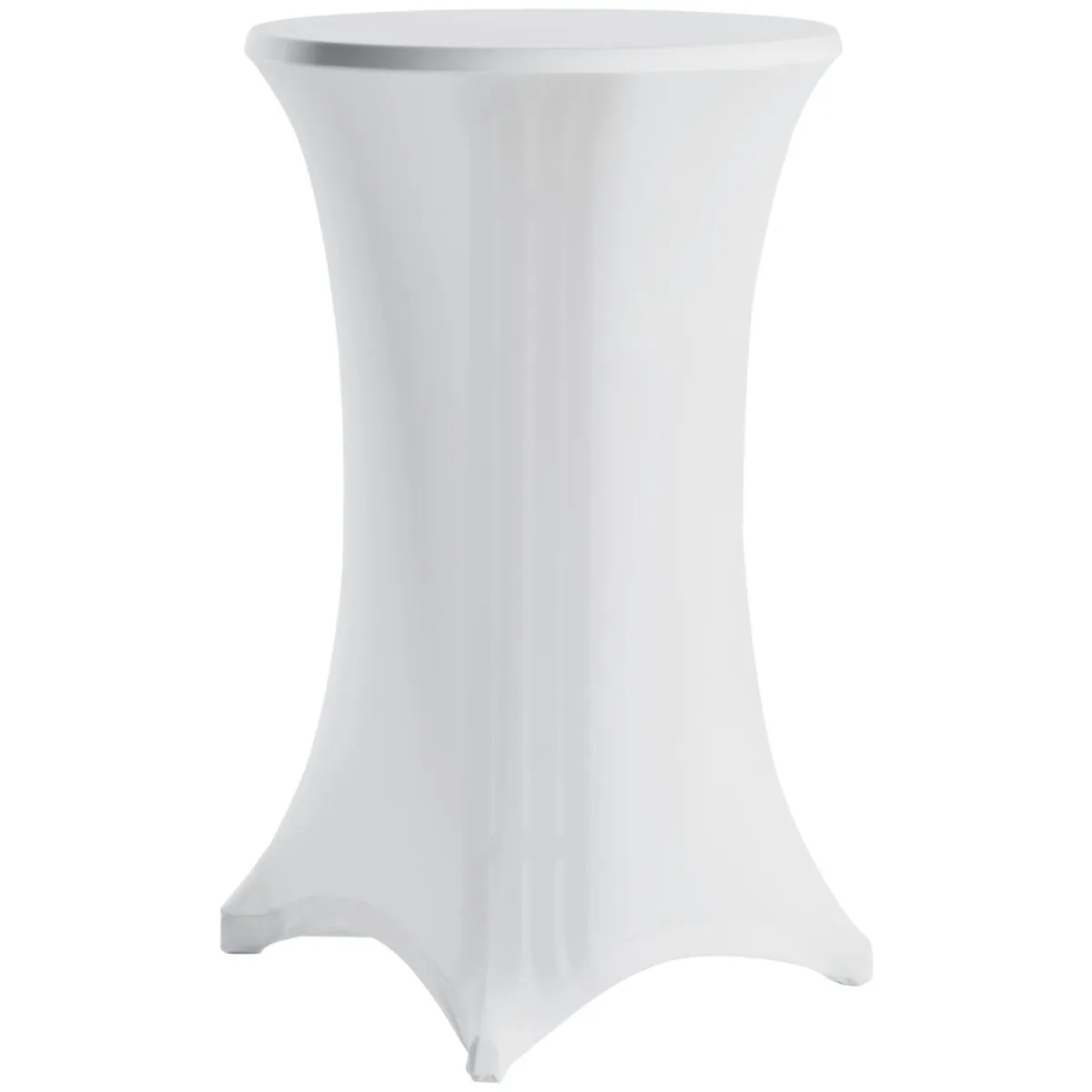 5x ERWIN M. Copritavolo alto Melior; 75x110 cm (ØxH); bianco; 5 pz. / Pacco - immagine 1