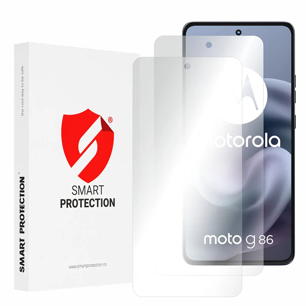 Pellicola protettiva per schermo Smart Protection Premium Classic per Motorola Moto G86, plastica, set da 2 pezzi - immagine 1