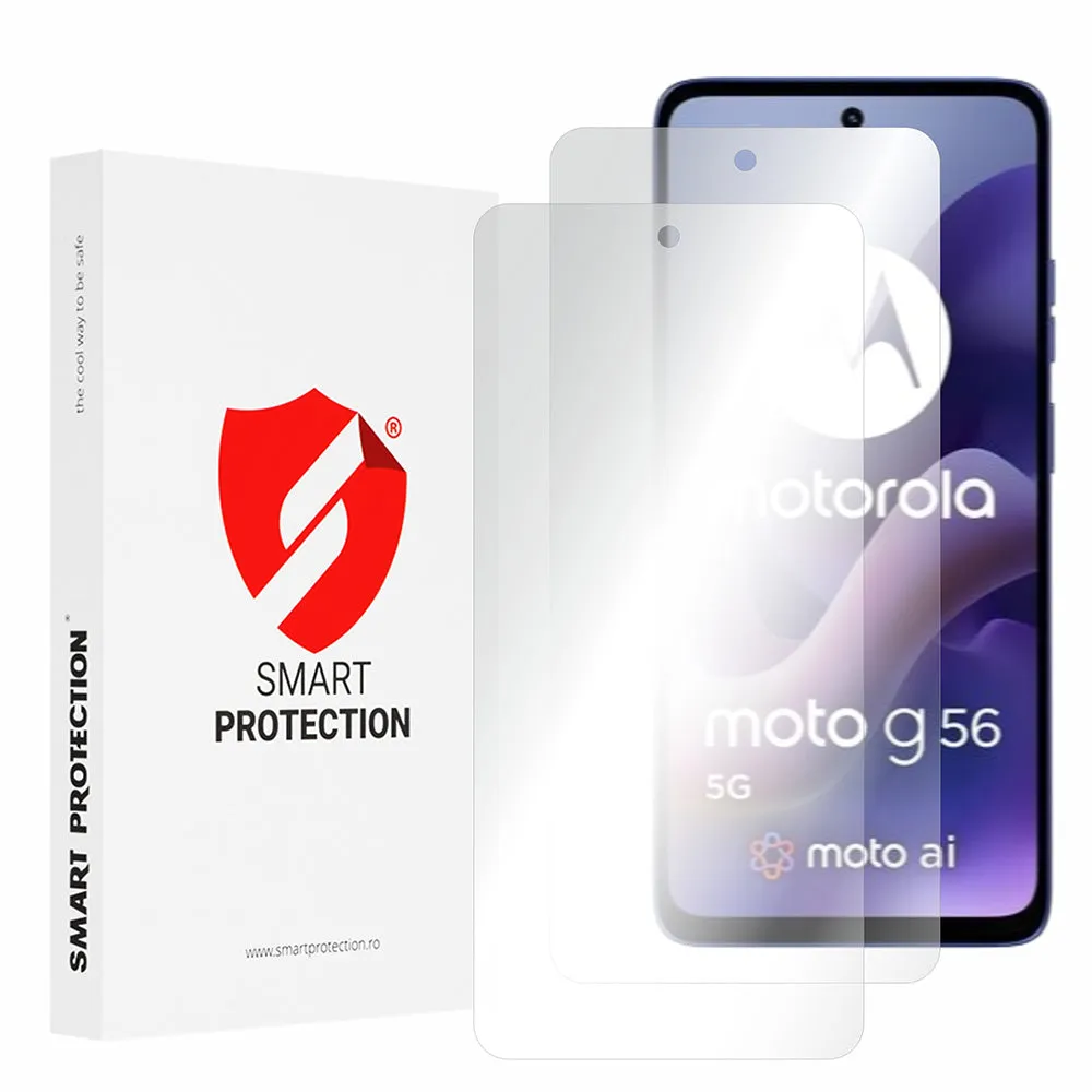 Pellicola protettiva per schermo Smart Protection Premium Classic per Motorola Moto G56, plastica, set da 2 pezzi - immagine 1