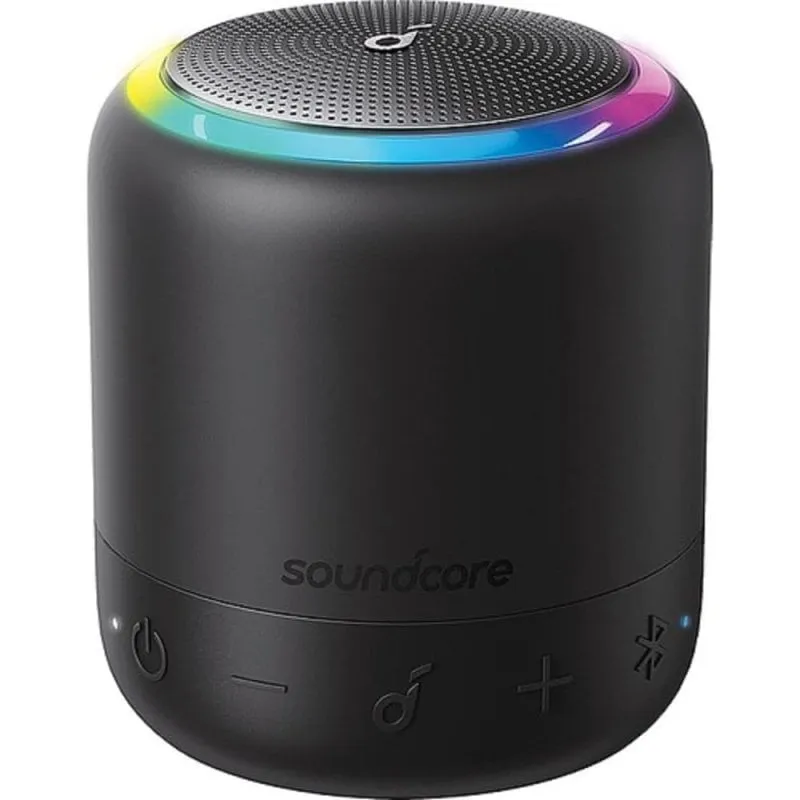 Altoparlante portatile Soundcore Mini 3 Pro con LED RGB impermeabile nero - immagine 1