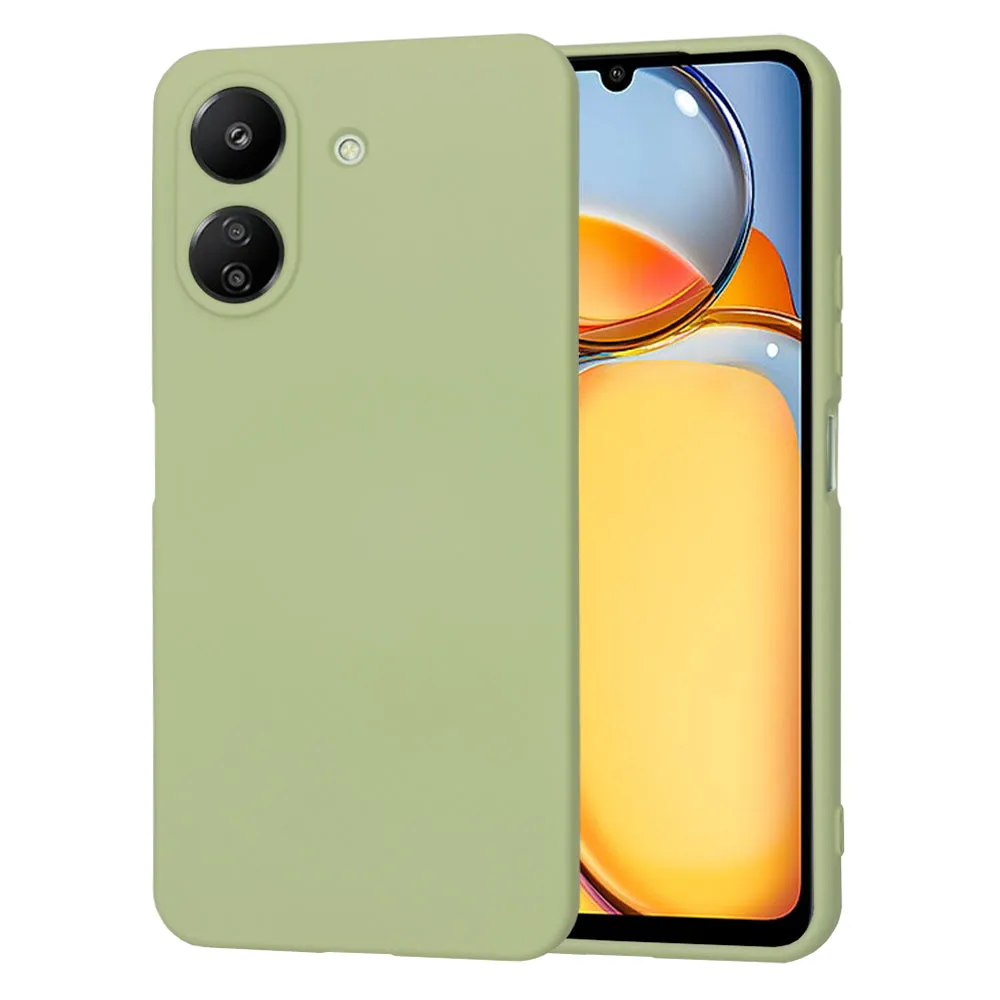 Custodia per Xiaomi Poco C65 / Redmi 13C, Techsuit, SoftFlex, Matcha - immagine 1