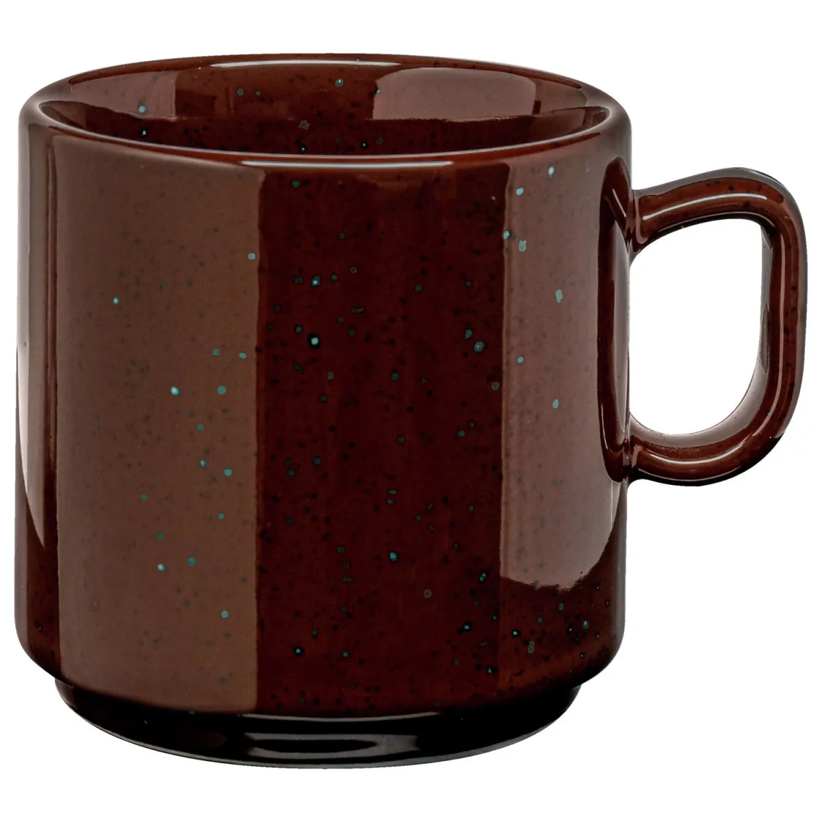 6x VEGA Tazzina caffè Alessia; 90 ml, 5.5x5.5 cm (ØxH); marrone; rotonda; 6 pz. / Pacco - immagine 1