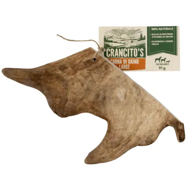 Crancito's Corna di Daino Snack naturale per cani adulti 160 gr - immagine 1