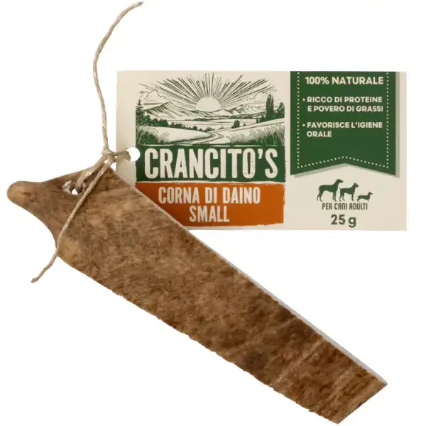 Crancito's Corna di Daino Snack naturale per cani adulti 50 gr - immagine 1