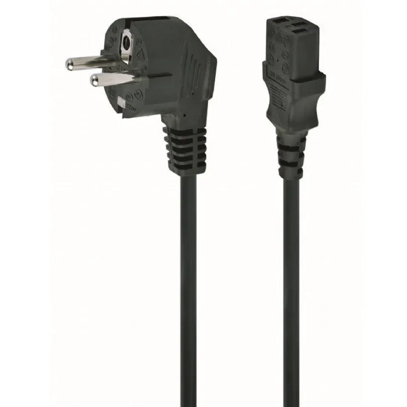 Gembird PC-186-VDE-10M Cavo di alimentazione da Schuko a C13 da 10 m - immagine 1