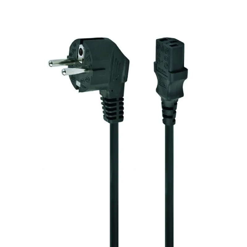 Gembird PC-186-VDE-3M Cavo di alimentazione da Schuko a C13 3 m Nero - immagine 1