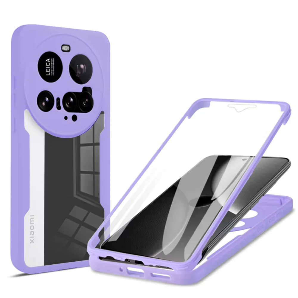Custodia per Xiaomi 15 Ultra, Techsuit, ColorVerse 360, Viola - immagine 1