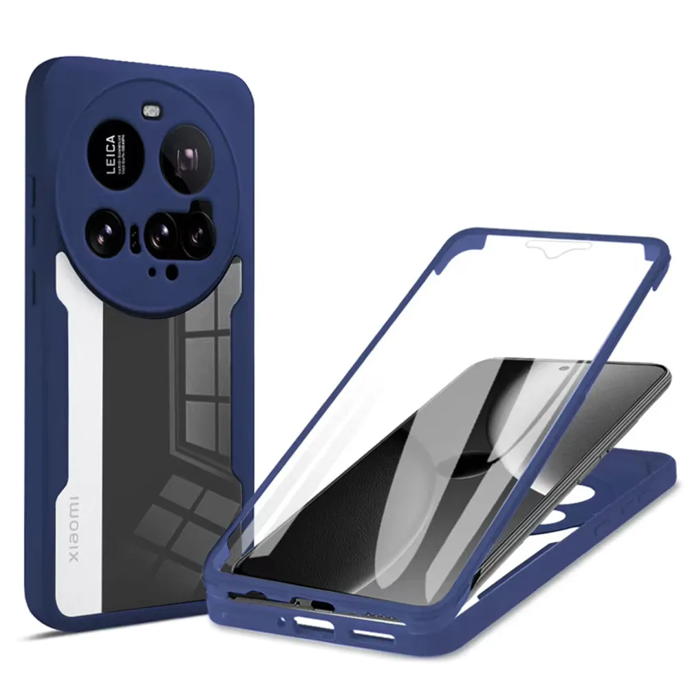 Custodia per Xiaomi 15 Ultra, Techsuit, ColorVerse 360, Blu - immagine 1