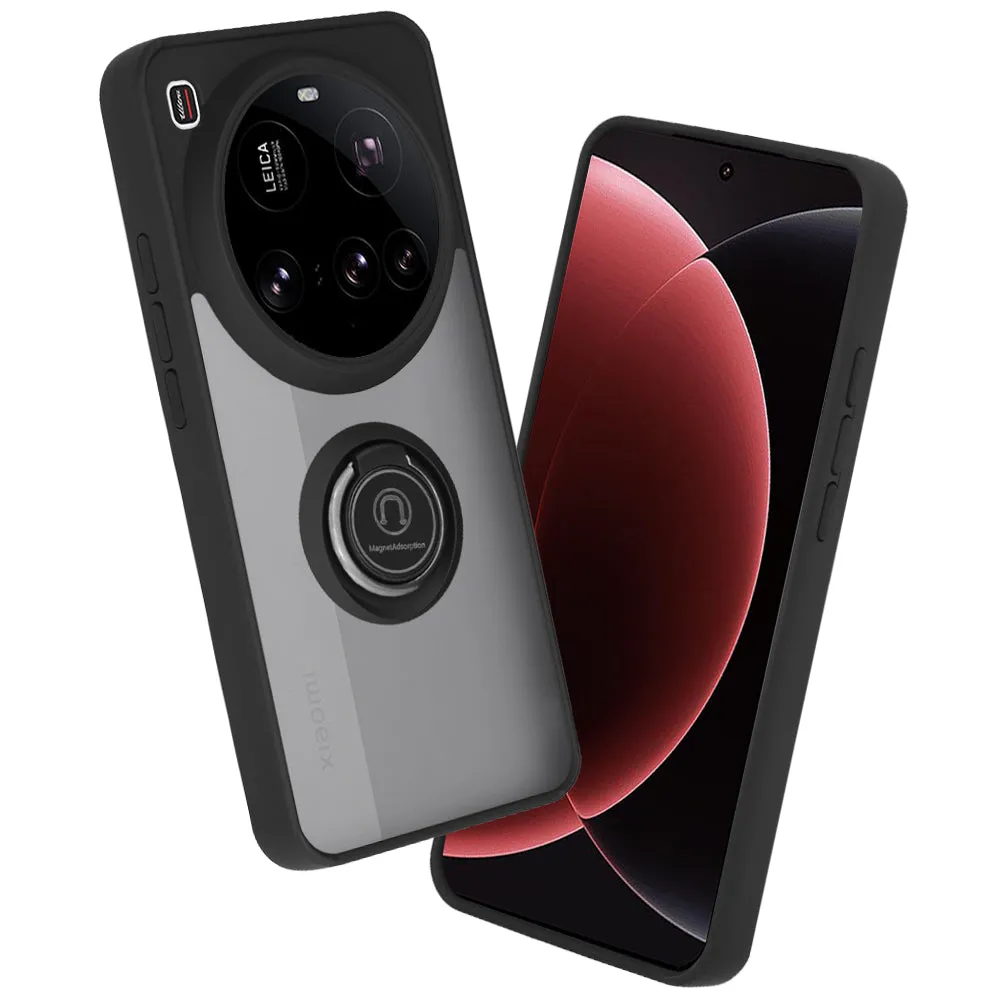 Custodia per Xiaomi 15 Ultra, Techsuit, Glinth, Nera - immagine 1
