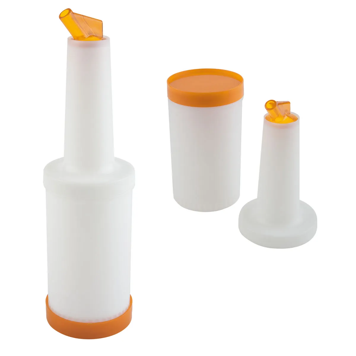 APS Bottiglia di dosaggio e conservazione; 850 ml, 9x33 cm (ØxH); arancione - immagine 1