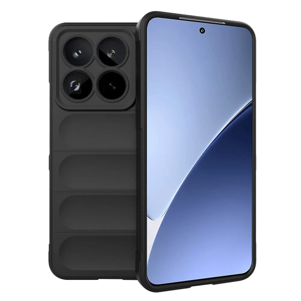 Custodia per Xiaomi 15 Pro, Techsuit, Magic Shield, Nera - immagine 1