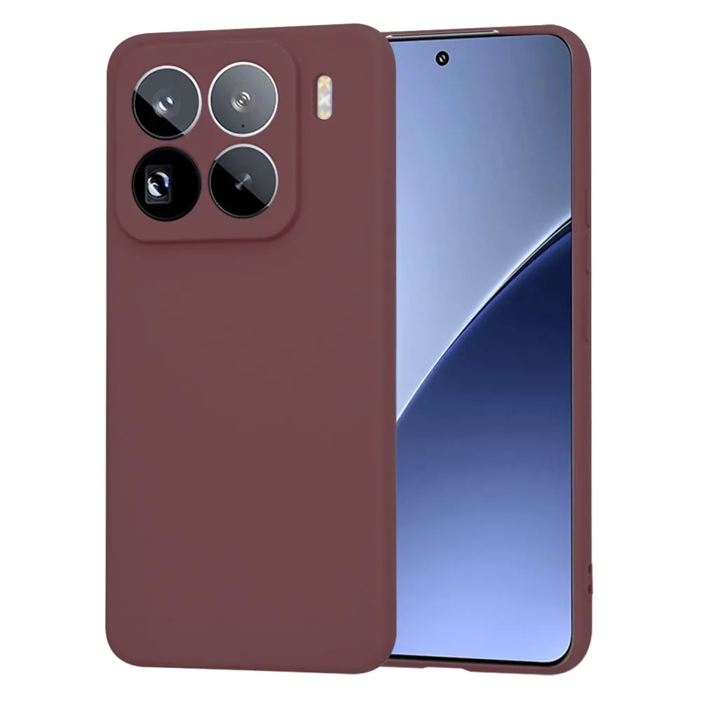 Custodia per Xiaomi 15 Pro, Techsuit, SoftFlex, Vinaccia - immagine 1