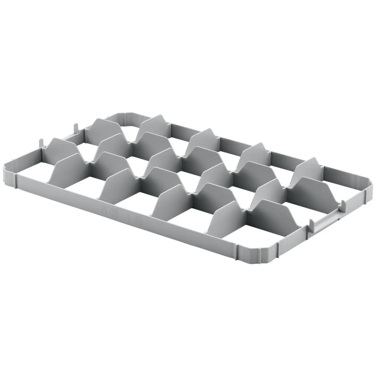 Ringoplast Rialzo Komfort Ø 10,8 cm / superiore; 60x40x6.2 cm (LxPxH); grigio - immagine 1