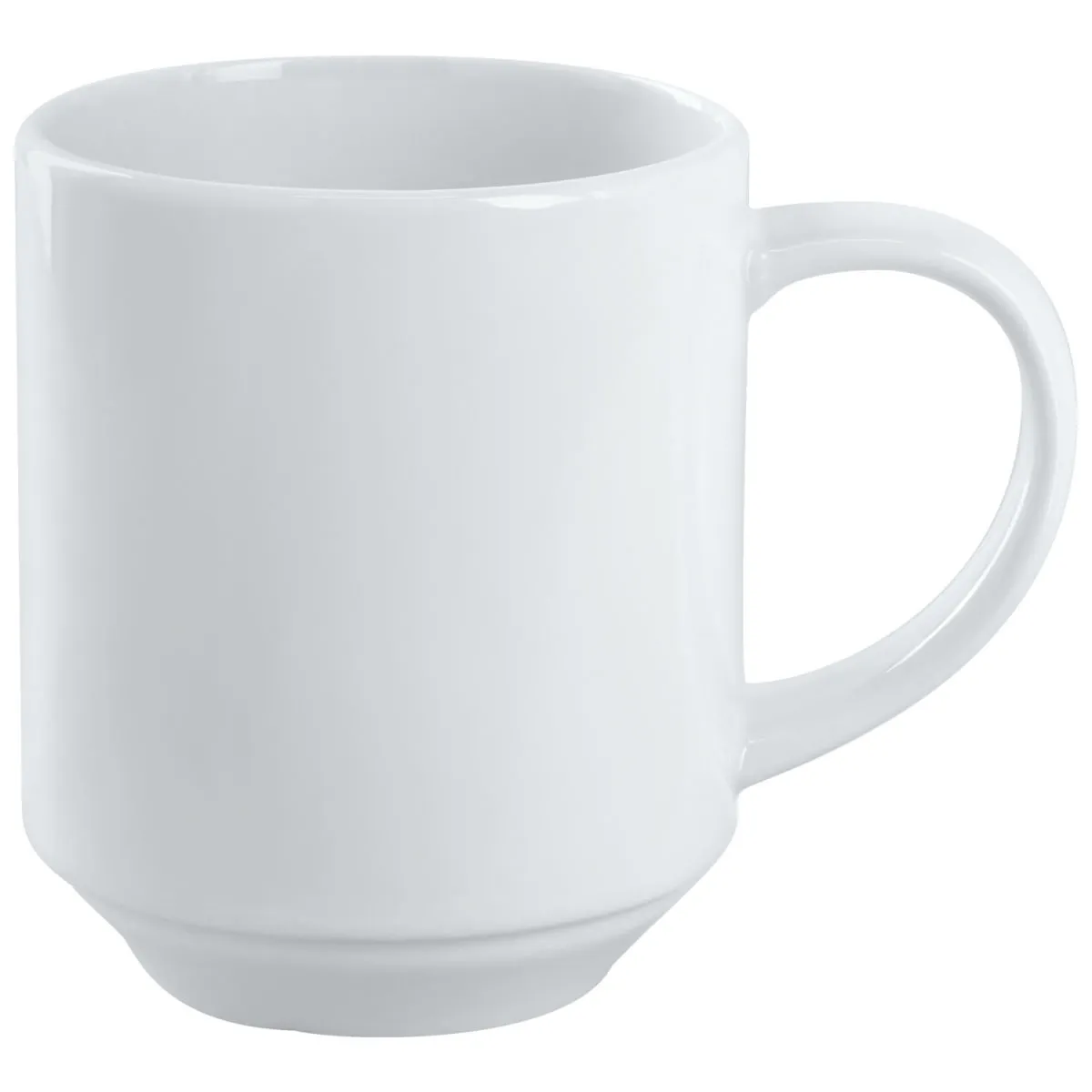 6x PULSIVA Tazza mug Ronda; 300 ml, 7.2x9.5 cm (ØxH); bianco; rotonda; 6 pz. / Pacco - immagine 1