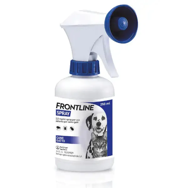 Frontline Spray antiparassitario Protezione cane e gatto 250 ml - Antiparassitario per gatti - immagine 1