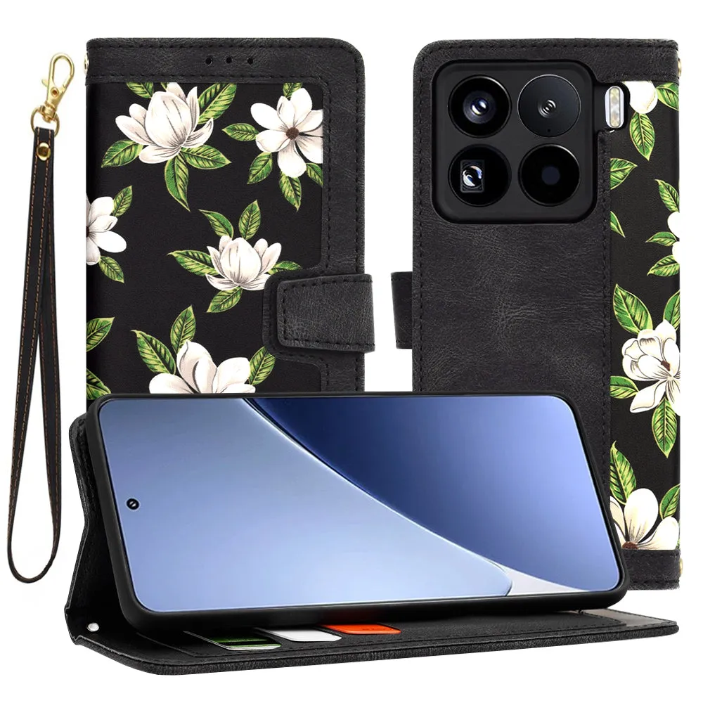 Custodia per Xiaomi 15 Pro, Techsuit, FlipCraft, Nera - immagine 1
