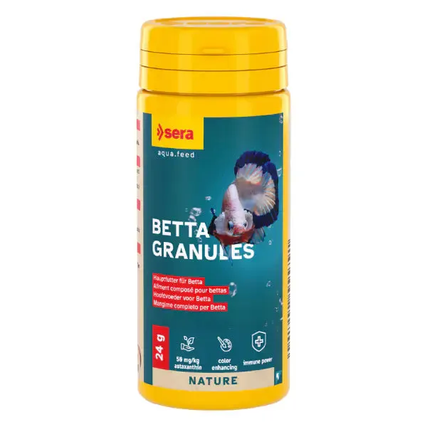 Sera Betta Granules mangime per pesci labirintidi 24 gr (50 ml) - immagine 1